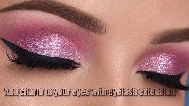 Add charm to your eyes with eyelash extension