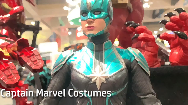 Best Choice For 2019 Halloween Cosplay - Captain Marvel Costumes